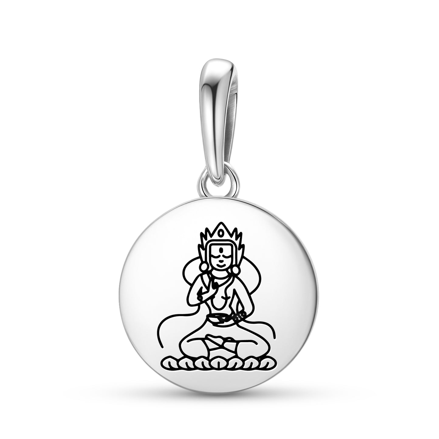 Yeshe Tsogyal Buddhist Gods Symbols Pendant Dangle Charm