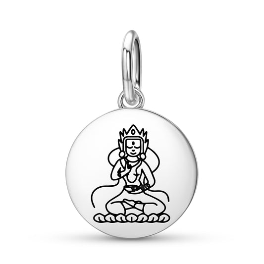 Yeshe Tsogyal Buddhist Gods Symbols Pendant Dangle Charm