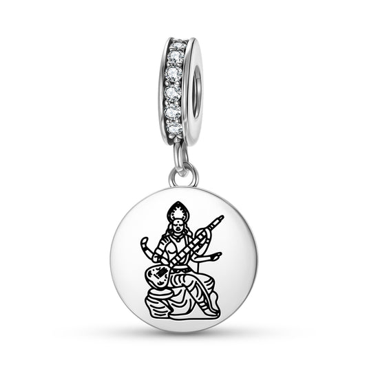 Sarasvati Buddhist Gods Symbols Pendant Dangle Charm
