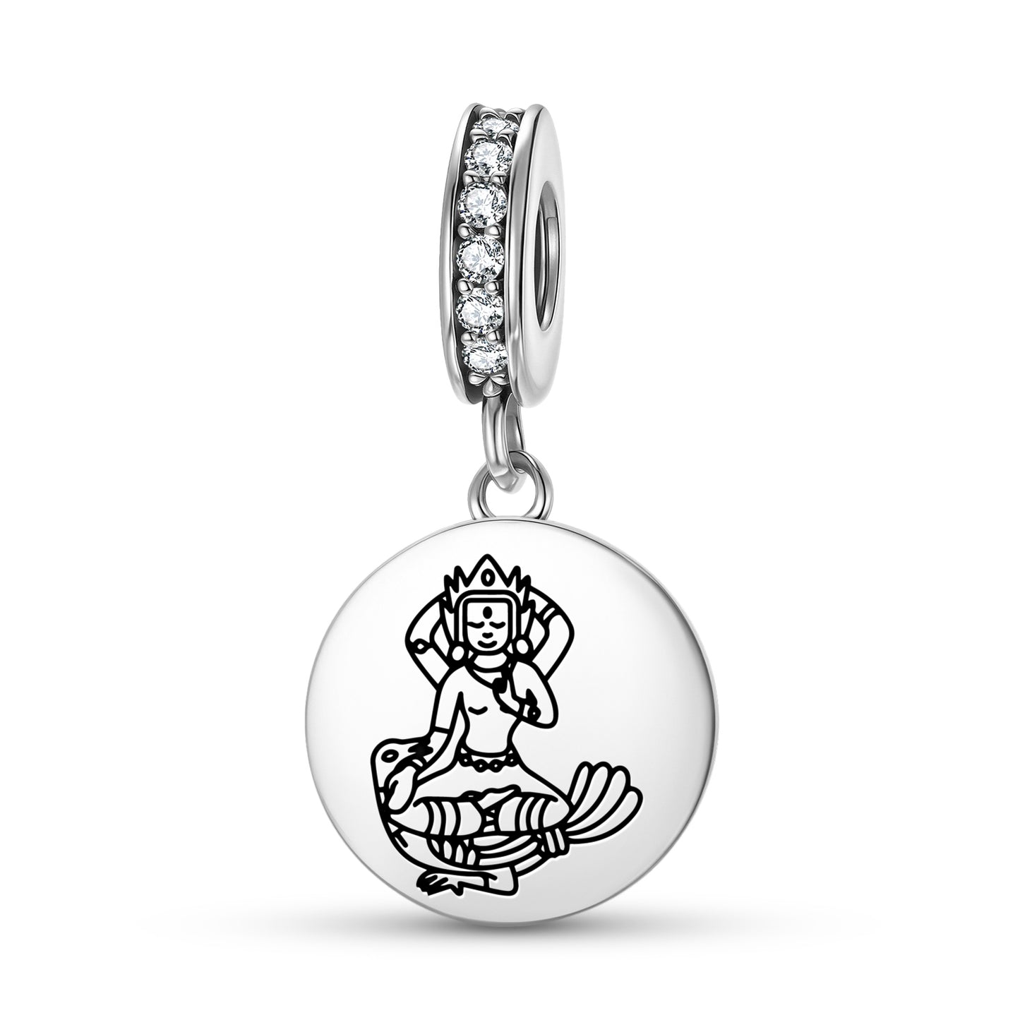 Mahamayuri Buddhist Gods Symbols Pendant Dangle Charm