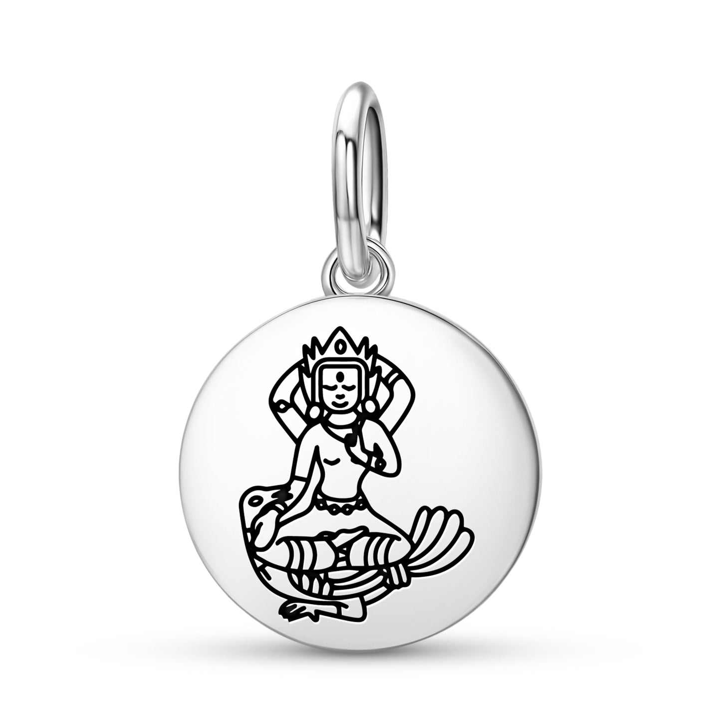 Mahamayuri Buddhist Gods Symbols Pendant Dangle Charm
