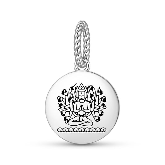 Cunda Buddhist Gods Symbols Pendant Dangle Charm