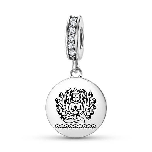 Cunda Buddhist Gods Symbols Pendant Dangle Charm