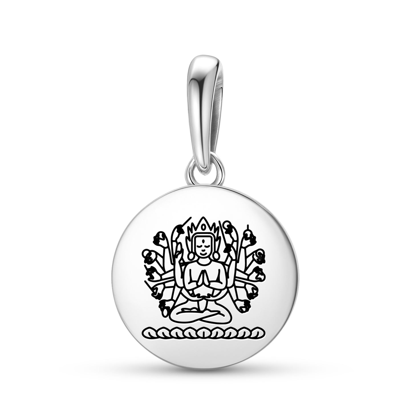 Cunda Buddhist Gods Symbols Pendant Dangle Charm
