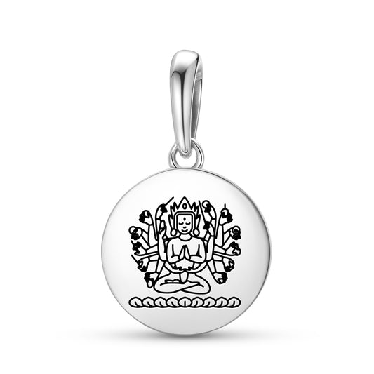 Cunda Buddhist Gods Symbols Pendant Dangle Charm