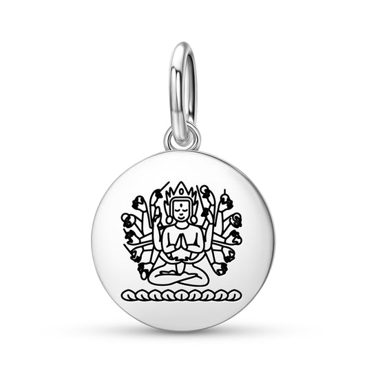 Cunda Buddhist Gods Symbols Pendant Dangle Charm
