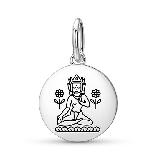 Sita Tara Buddhist Gods Symbols Pendant Dangle Charm