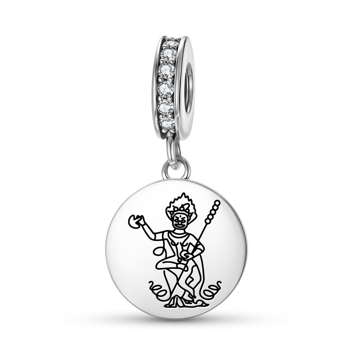 Krodikali Buddhist Gods Symbols Pendant Dangle Charm