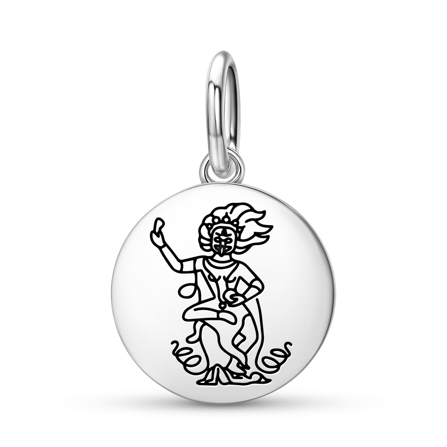 Simhamukha Buddhist Gods Symbols Pendant Dangle Charm