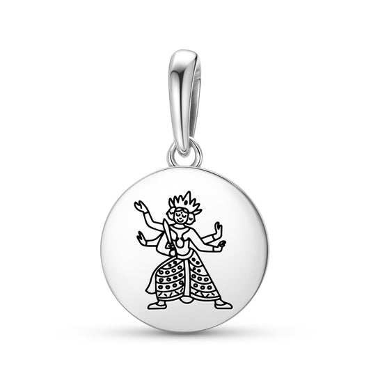 Janguli Buddhist Gods Symbols Pendant Dangle Charm