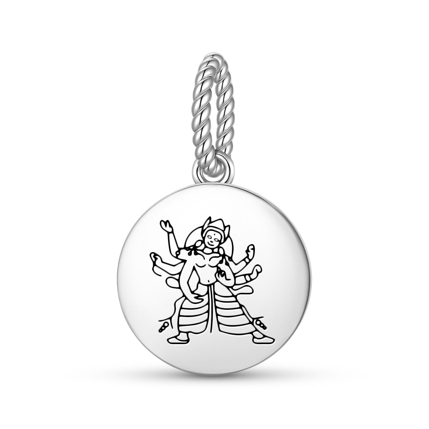 Parnashavari Buddhist Gods Symbols Pendant Dangle Charm