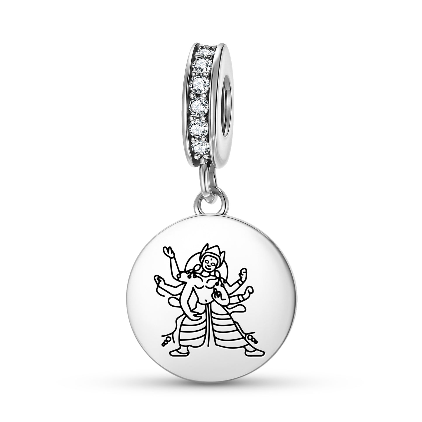 Parnashavari Buddhist Gods Symbols Pendant Dangle Charm