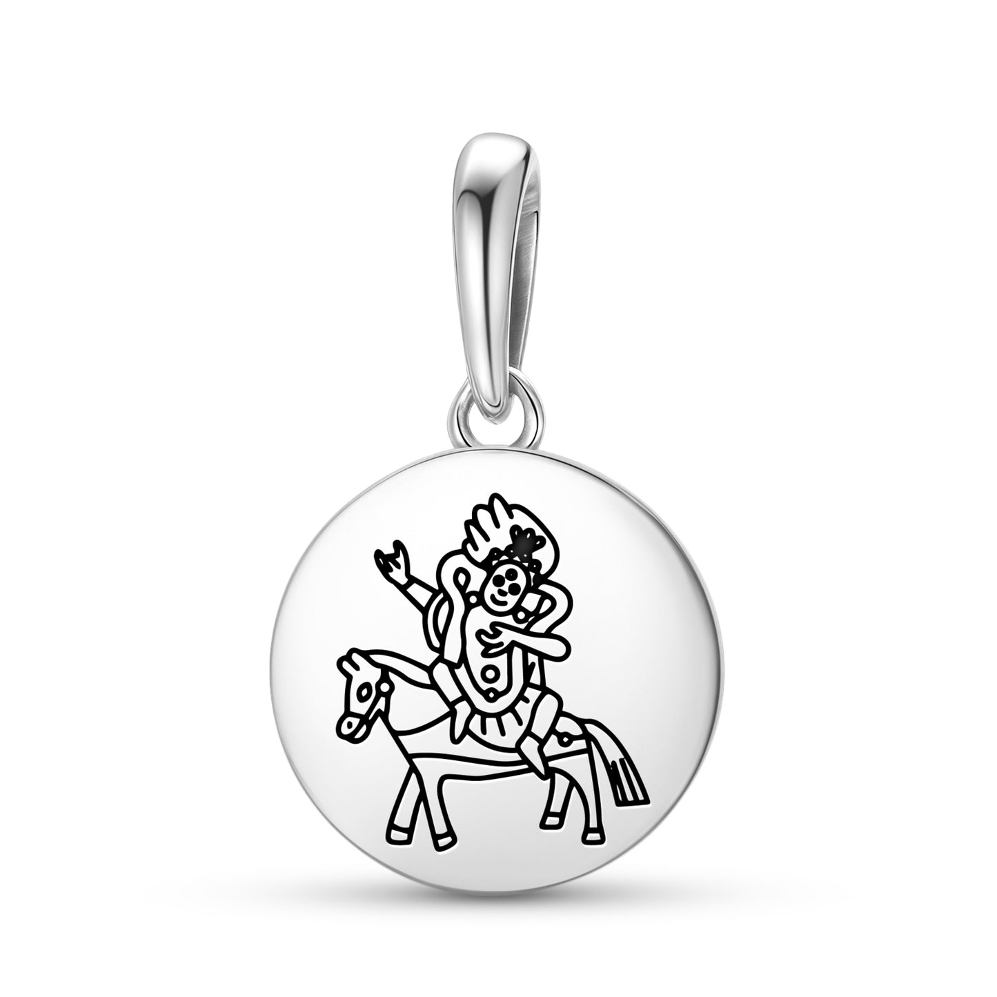 Palden Lhamo Buddhist Gods Symbols Pendant Dangle Charm