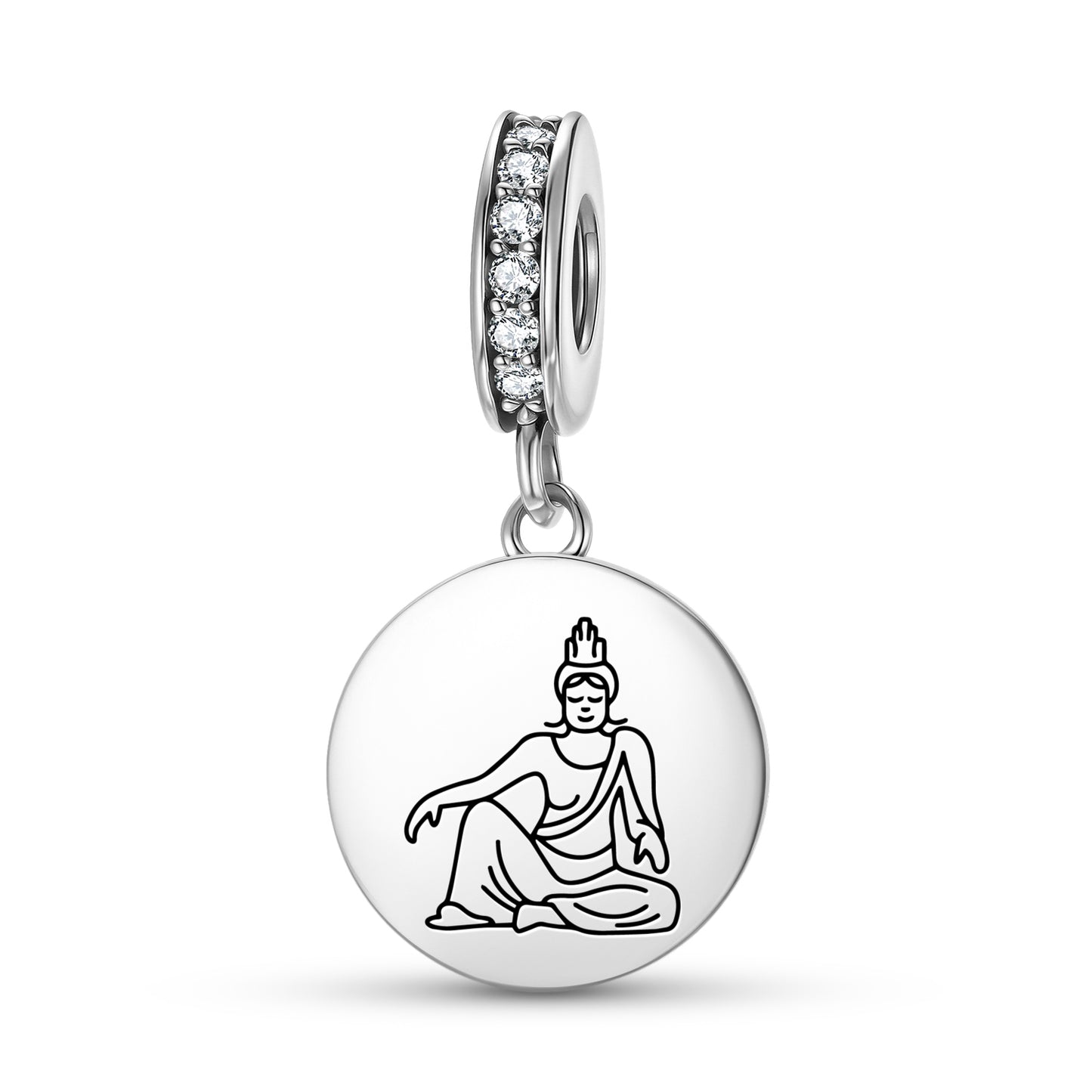 Guanyin Buddhist Gods Symbols Pendant Dangle Charm