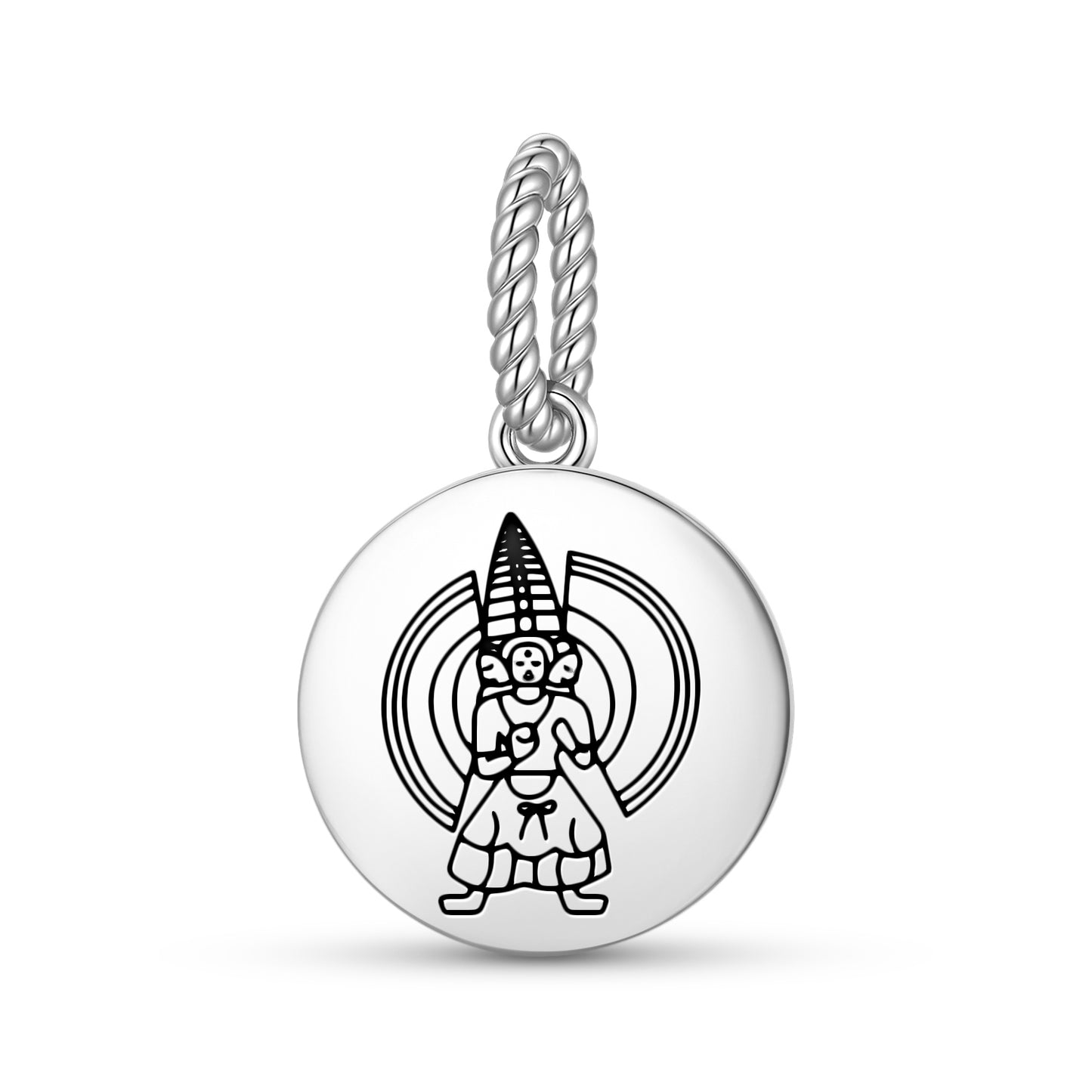 Sitatapatra Buddhist Gods Symbols Pendant Dangle Charm