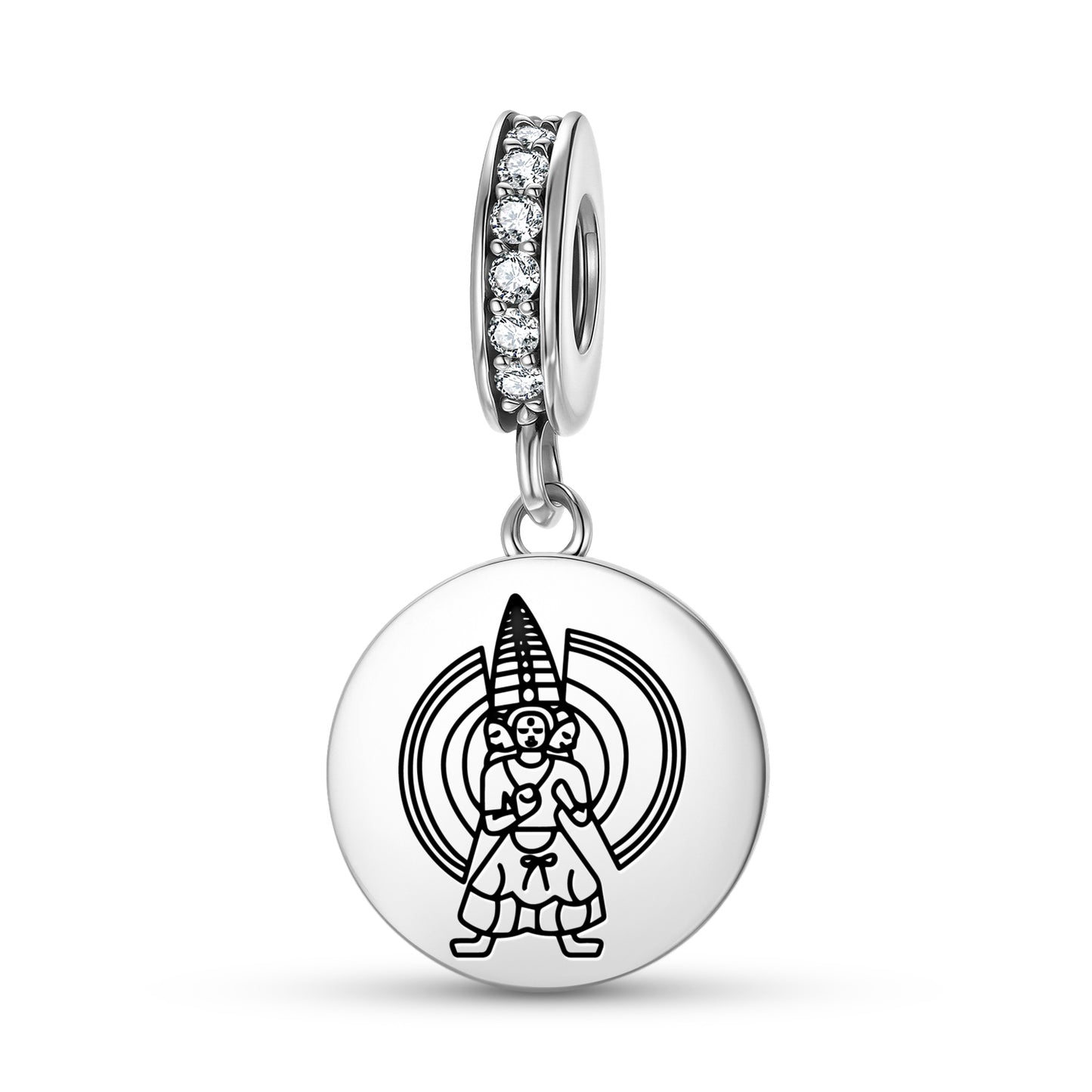 Sitatapatra Buddhist Gods Symbols Pendant Dangle Charm