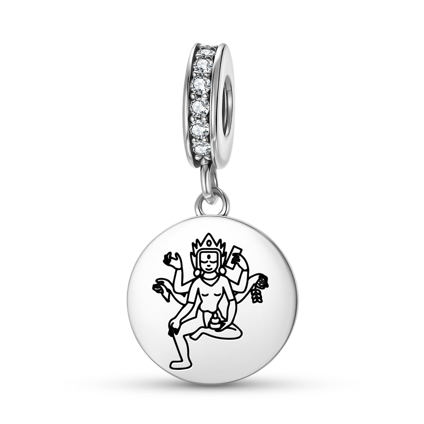 Vasudhara Buddhist Gods Symbols Pendant Dangle Charm