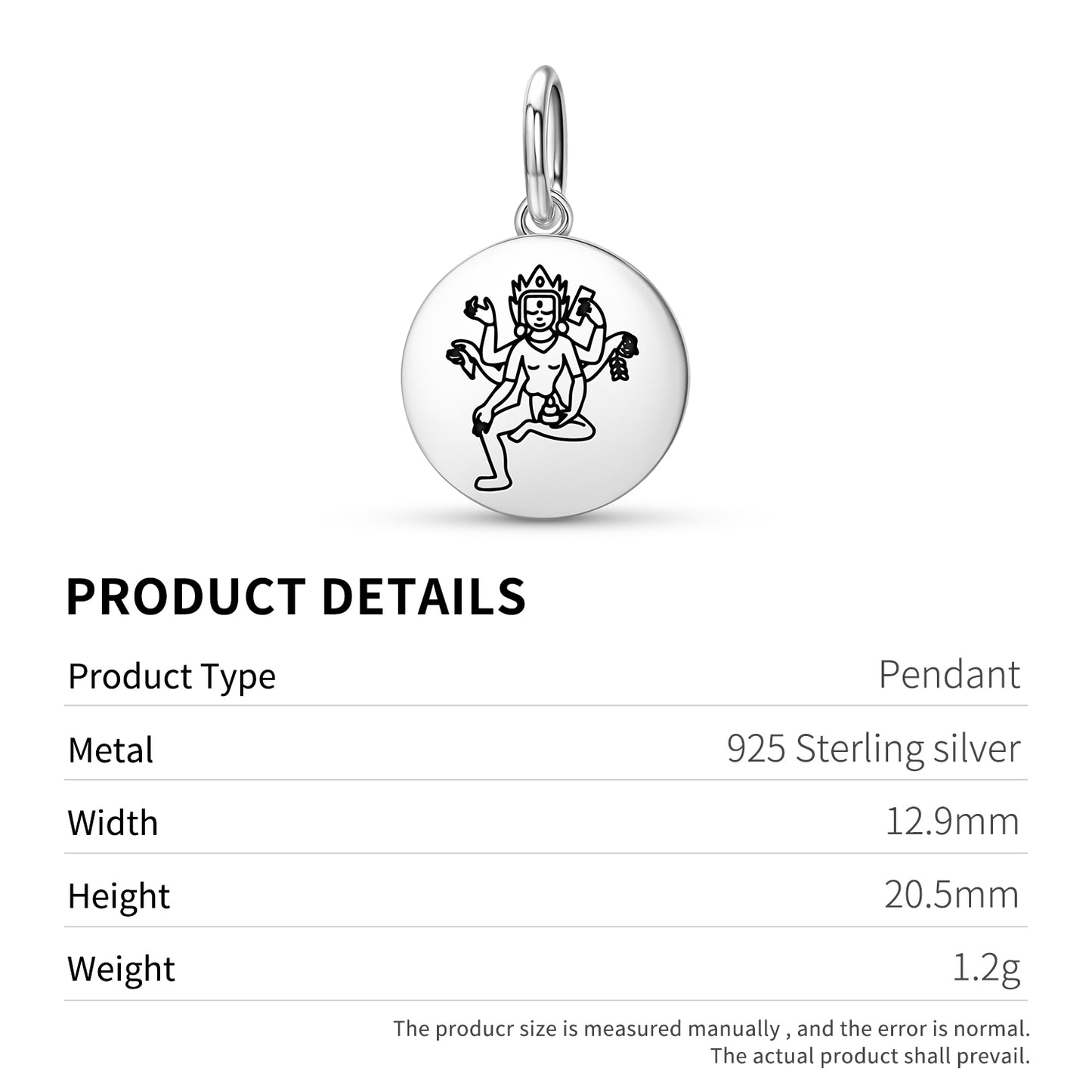 Vasudhara Buddhist Gods Symbols Pendant Dangle Charm