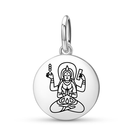 Prajnaparamita Devi Buddhist Gods Symbols Pendant Dangle Charm