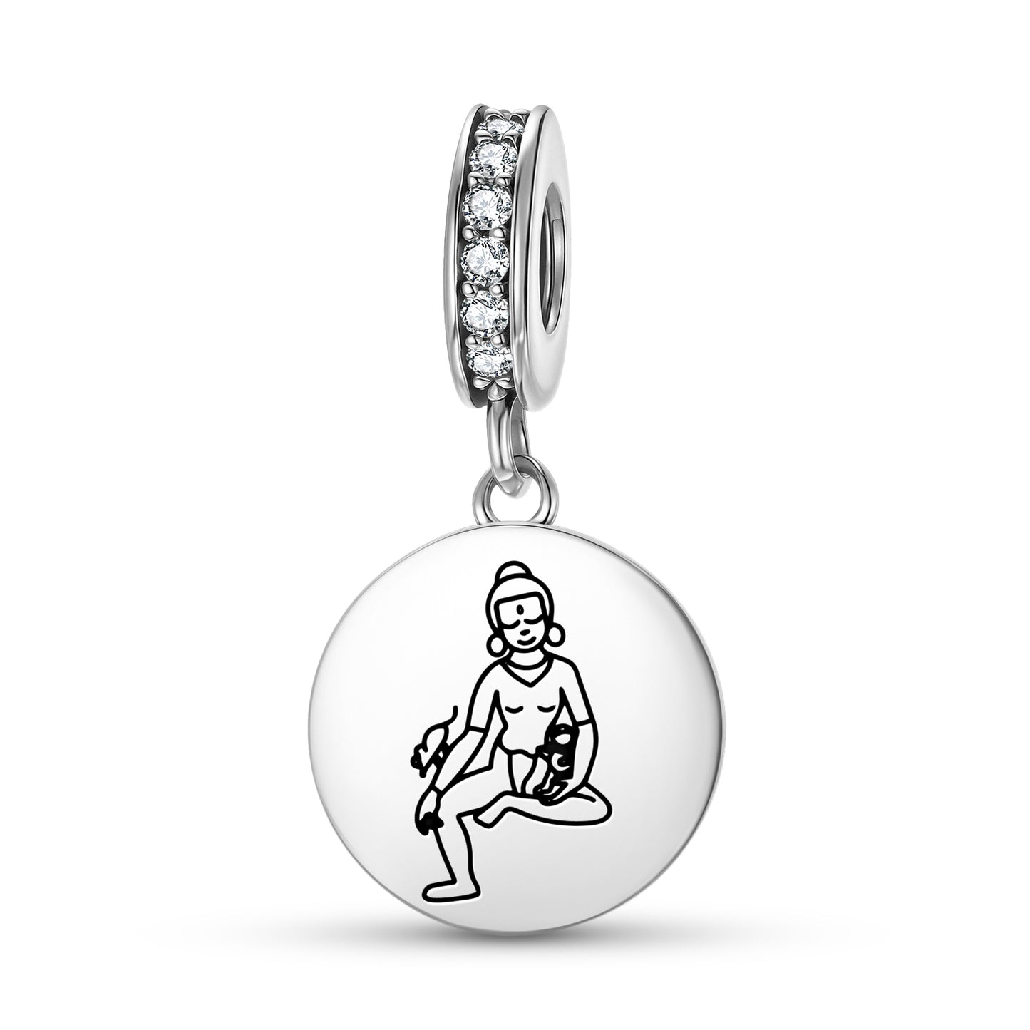 Hariti Buddhist Gods Symbols Pendant Dangle Charm