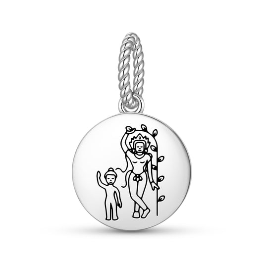 Maya Devi Buddhist Gods Symbols Pendant Dangle Charm