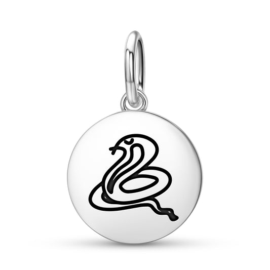 Sarp Snake Jainism Symbols Pendant Dangle Charm