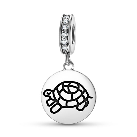 Kachup Tortoise Jainism Symbols Pendant Dangle Charm