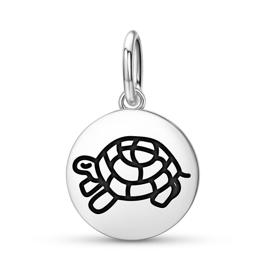 Kachup Tortoise Jainism Symbols Pendant Dangle Charm