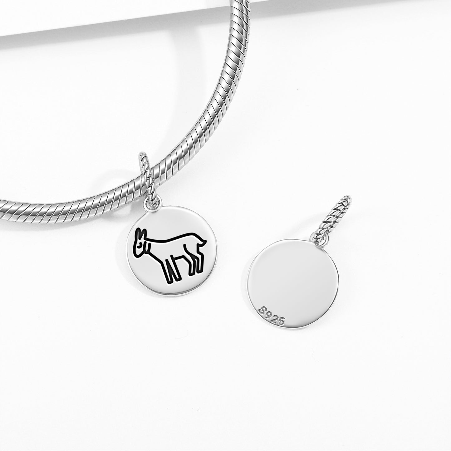 Goat Jainism Symbols Pendant Dangle Charm