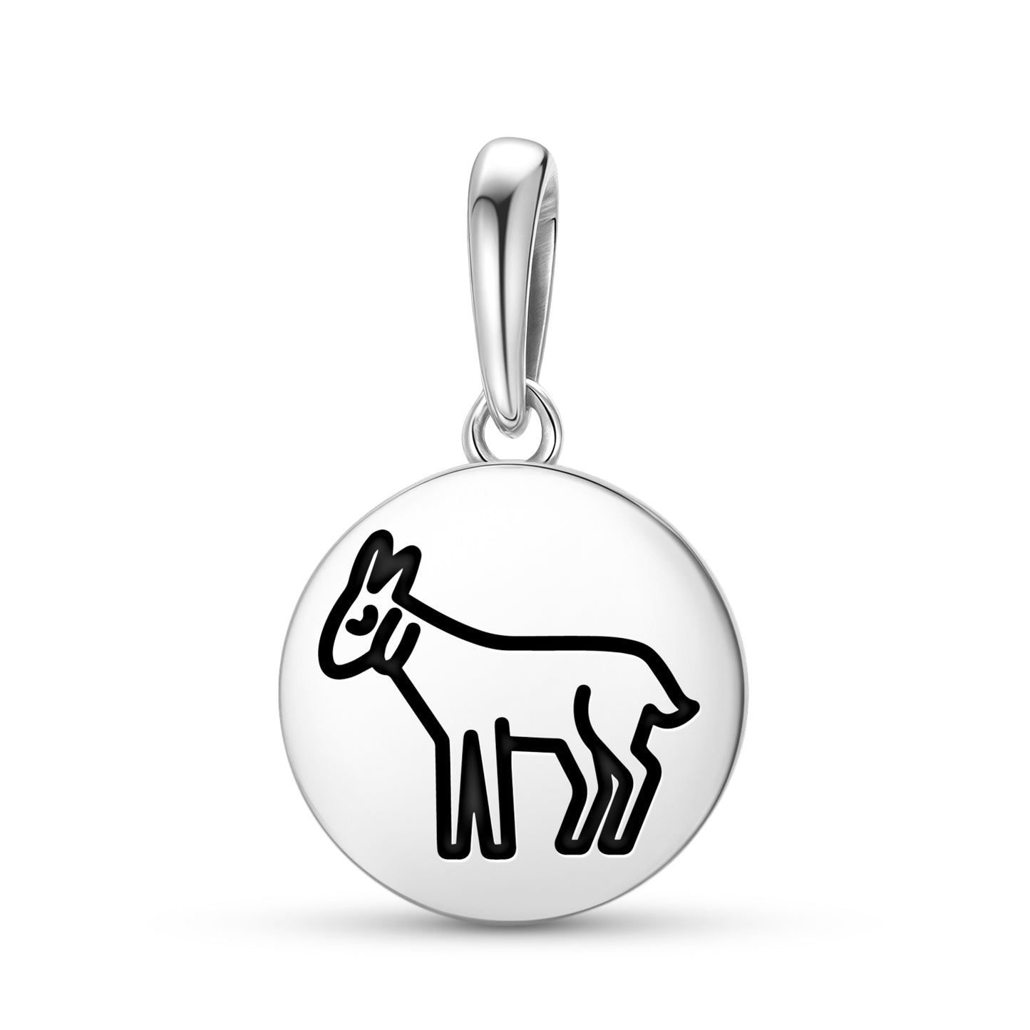 Goat Jainism Symbols Pendant Dangle Charm