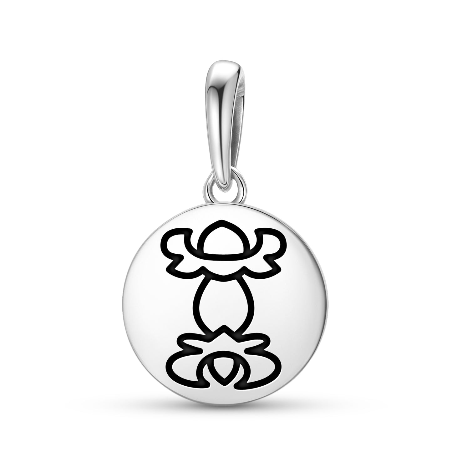 Vajra Bolt Jainism Symbols Pendant Dangle Charm