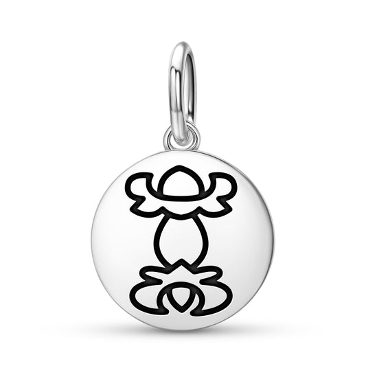 Vajra Bolt Jainism Symbols Pendant Dangle Charm