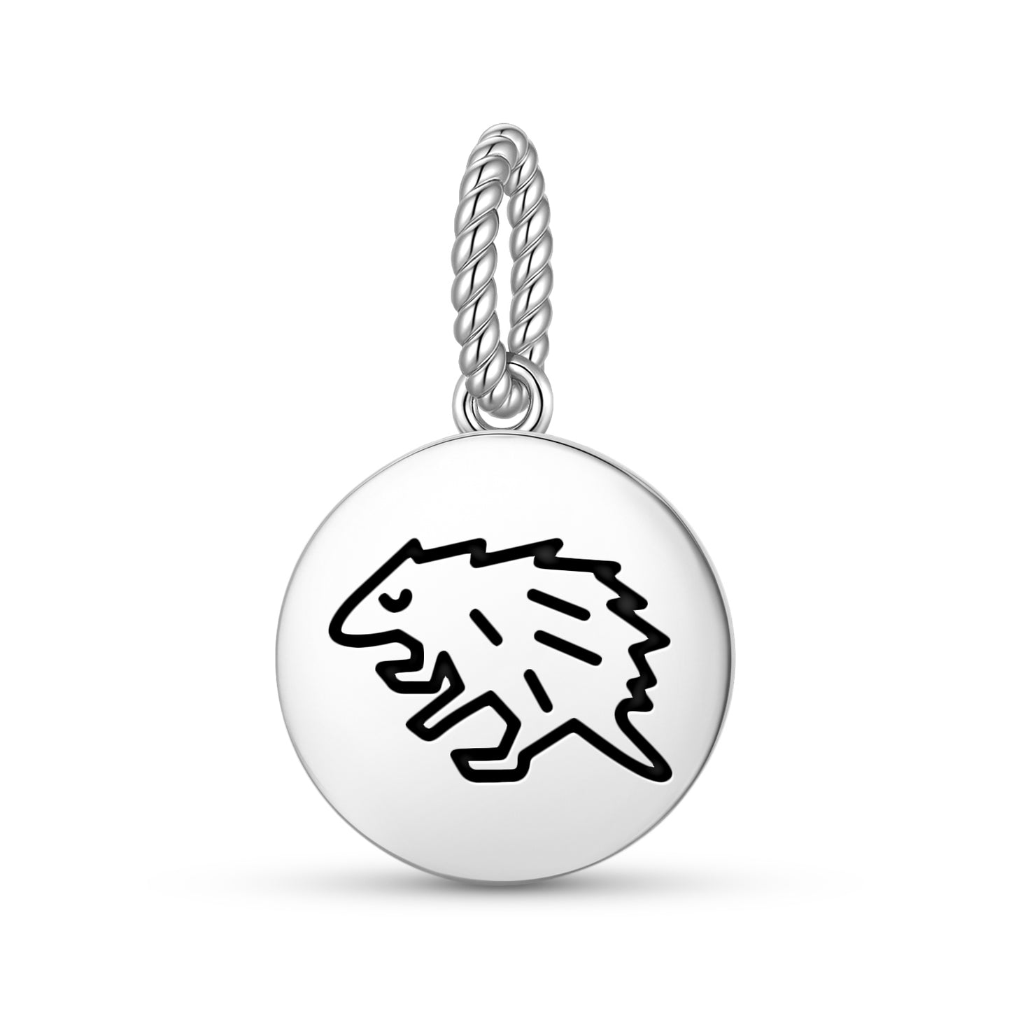 Sahi Porcupine Jainism Symbols Pendant Dangle Charm