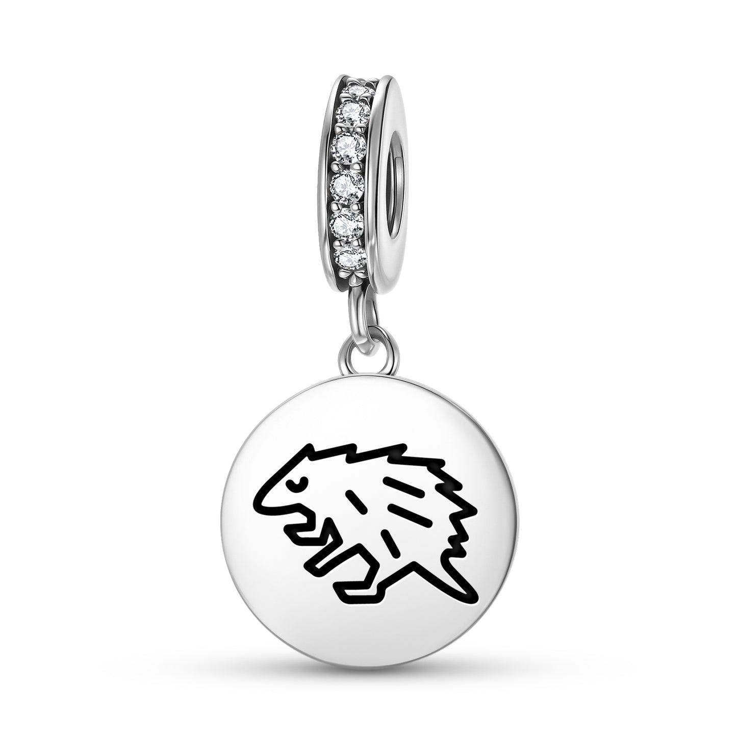 Sahi Porcupine Jainism Symbols Pendant Dangle Charm