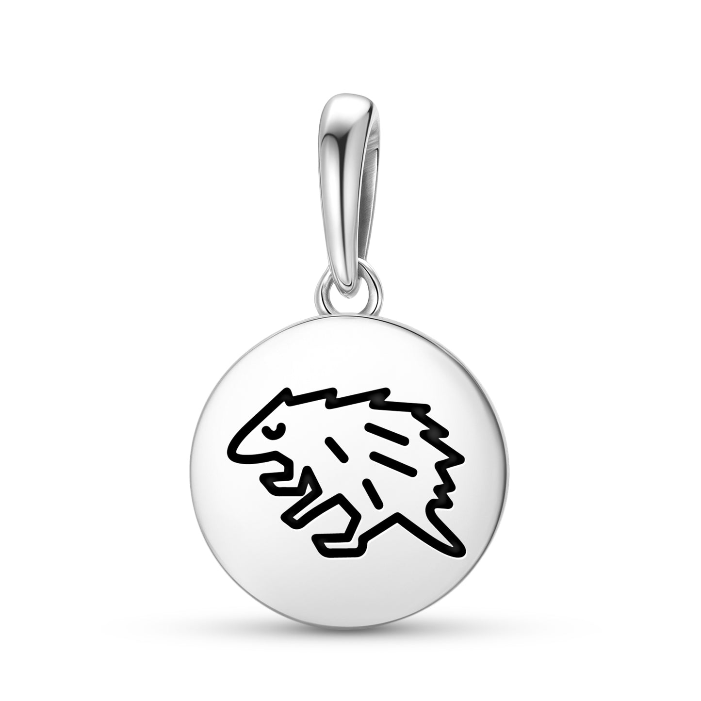 Sahi Porcupine Jainism Symbols Pendant Dangle Charm
