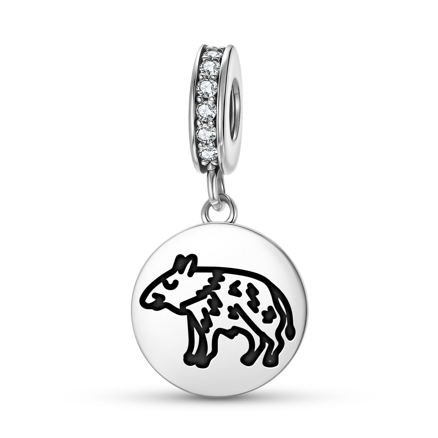 Boar Jainism Symbols Pendant Dangle Charm