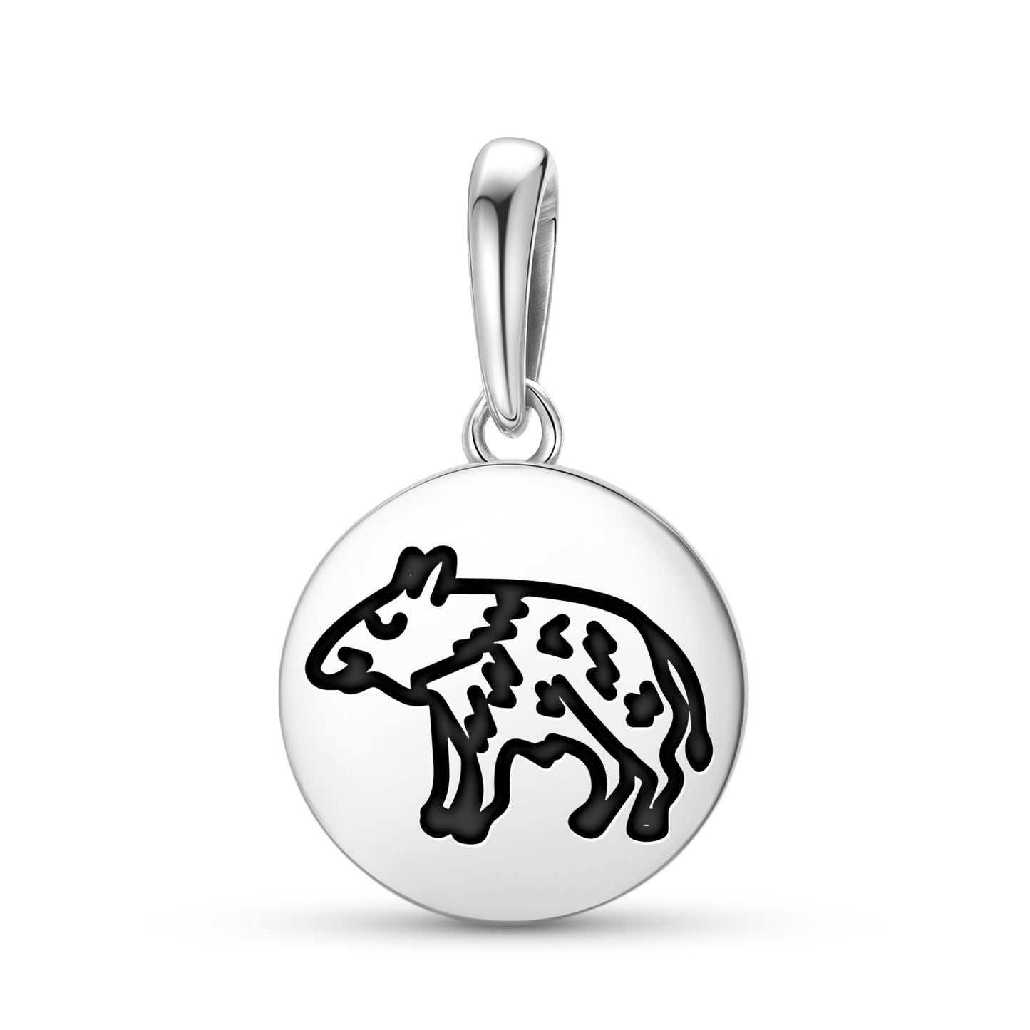 Boar Jainism Symbols Pendant Dangle Charm