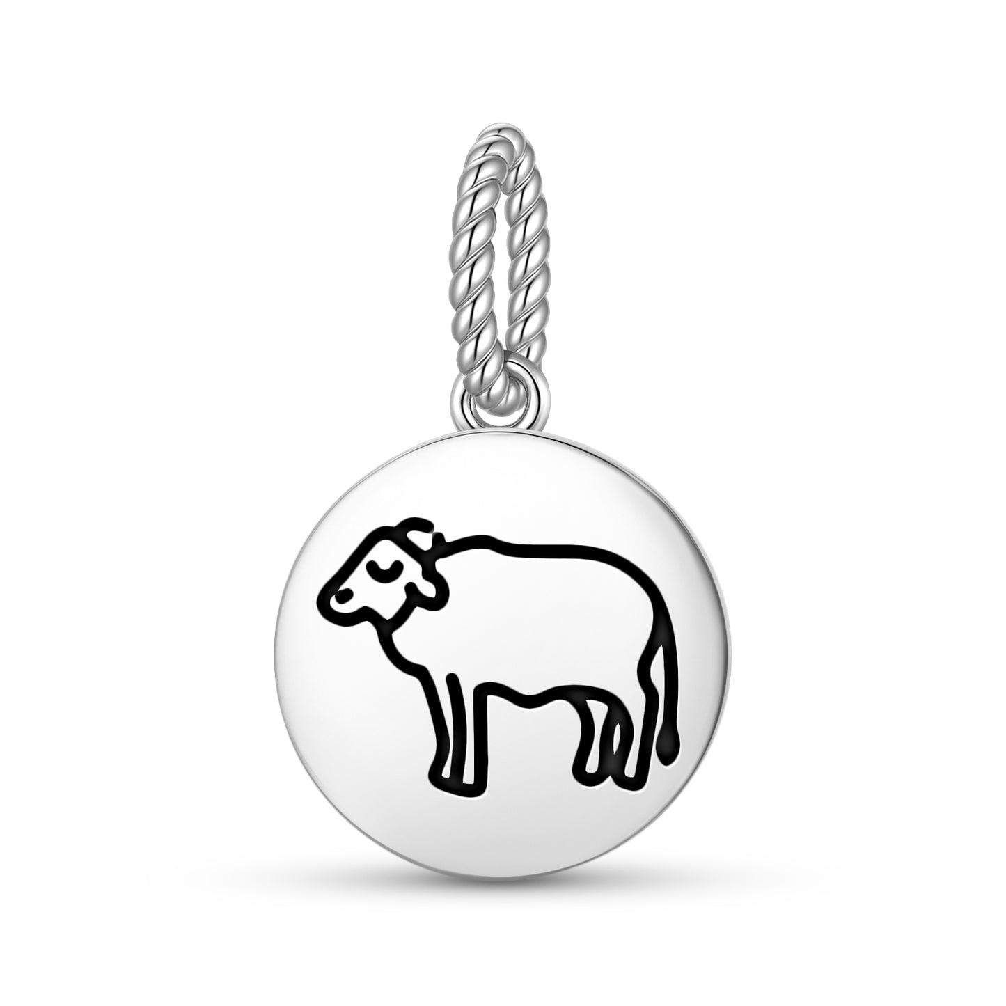 Bhaisa Buffalo Jainism Symbols Pendant Dangle Charm