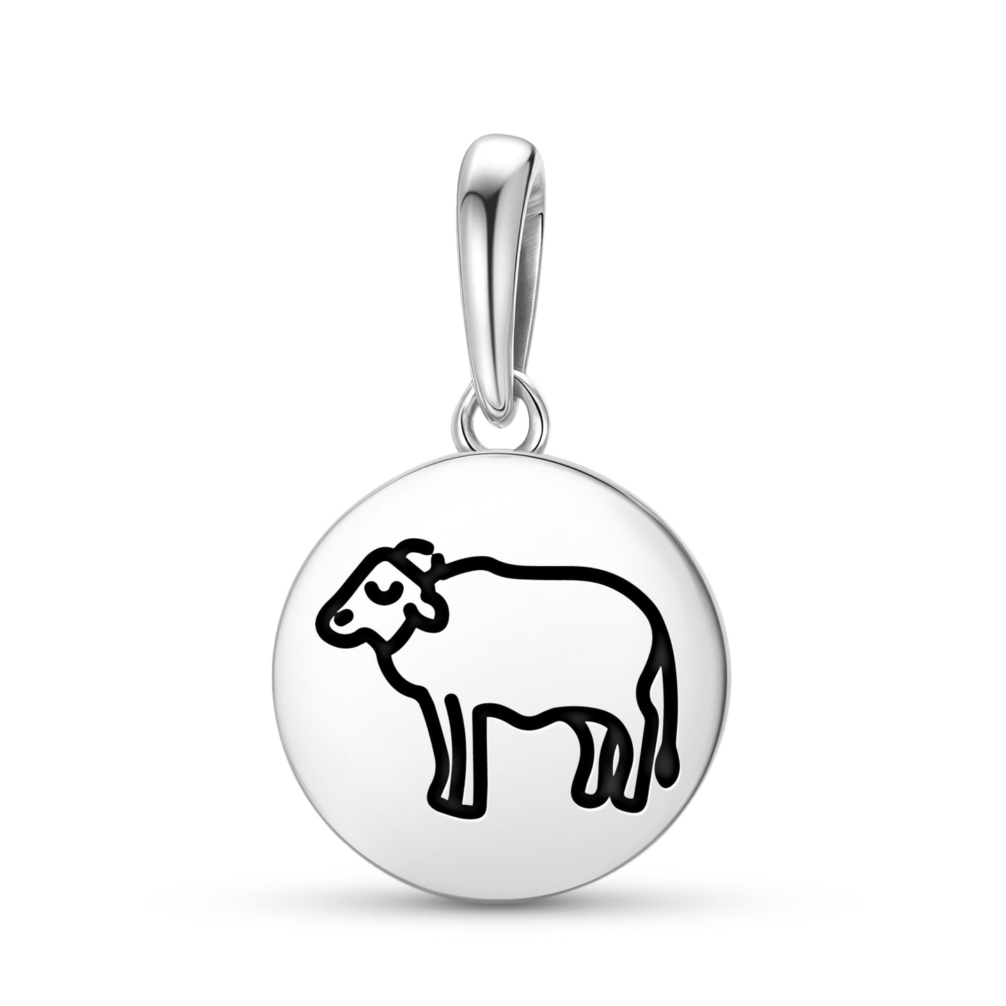 Bhaisa Buffalo Jainism Symbols Pendant Dangle Charm