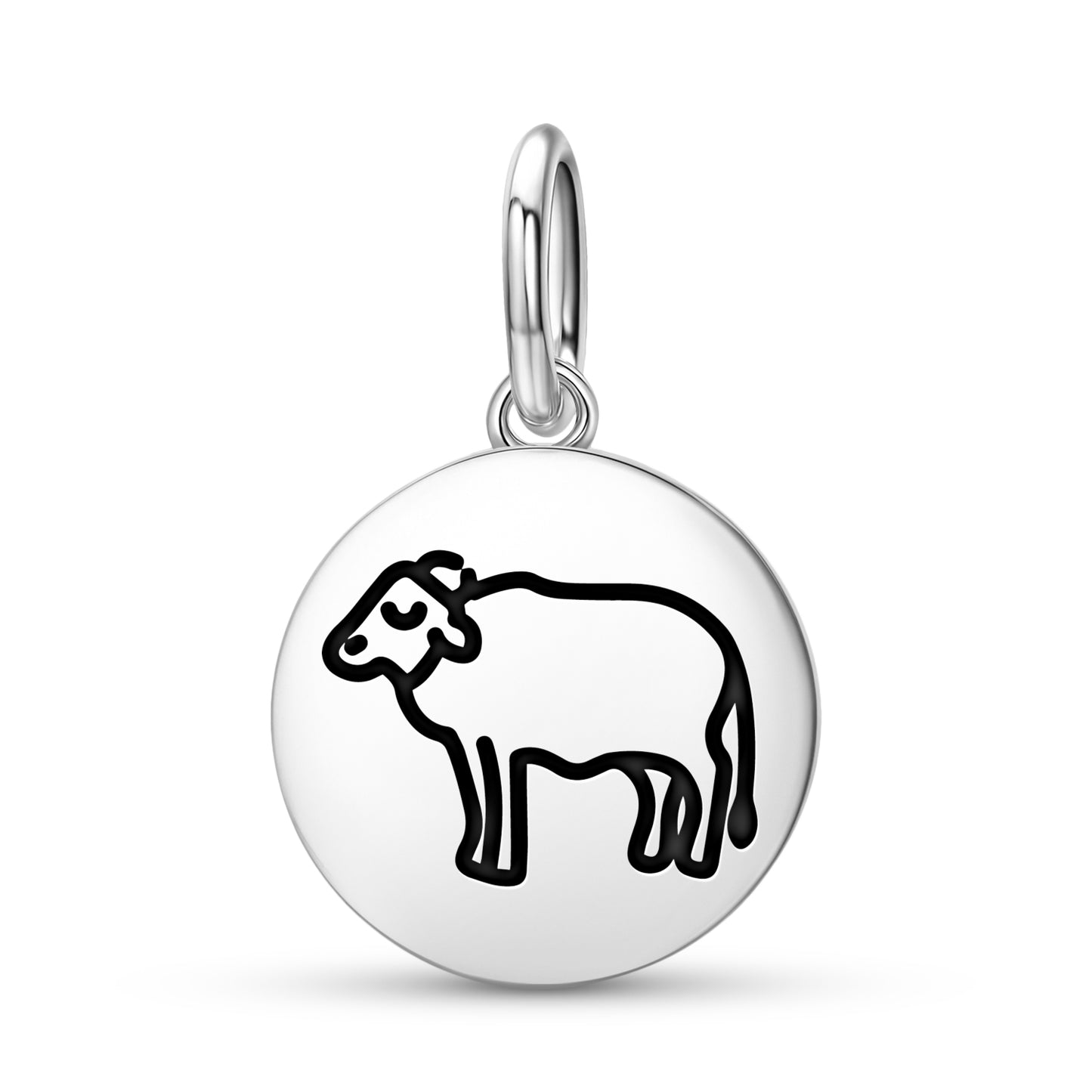 Bhaisa Buffalo Jainism Symbols Pendant Dangle Charm