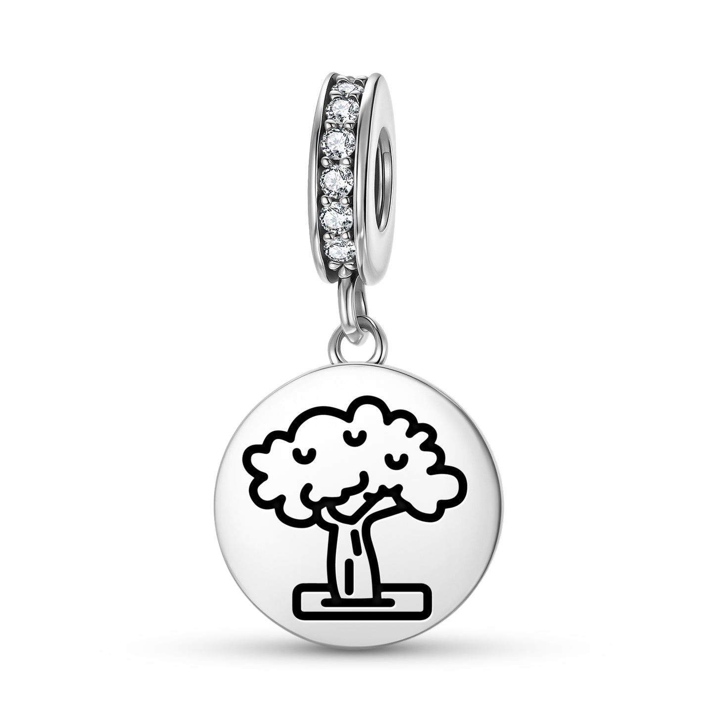 Kalpa Vriksha Sacred Fig Jainism Symbols Pendant Dangle Charm