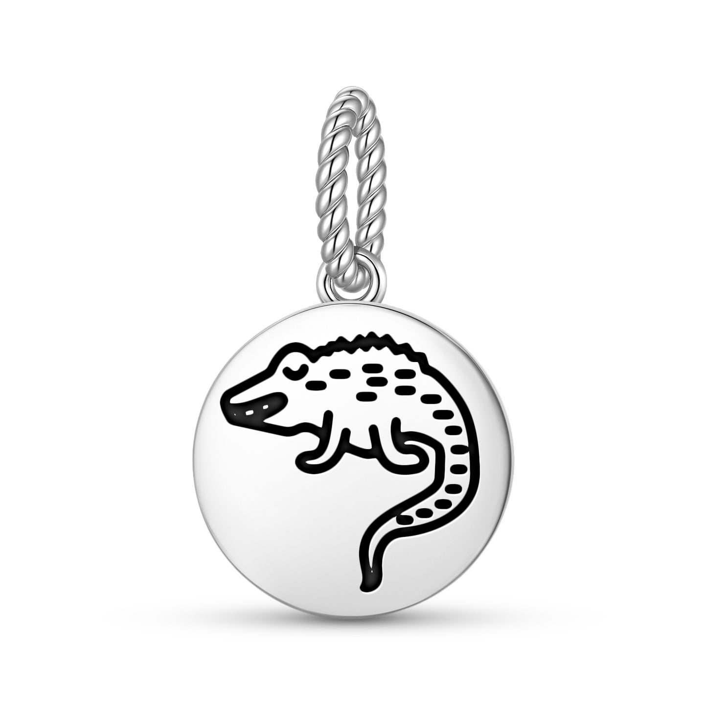 Crocodile Jainism Symbols Pendant Dangle Charm