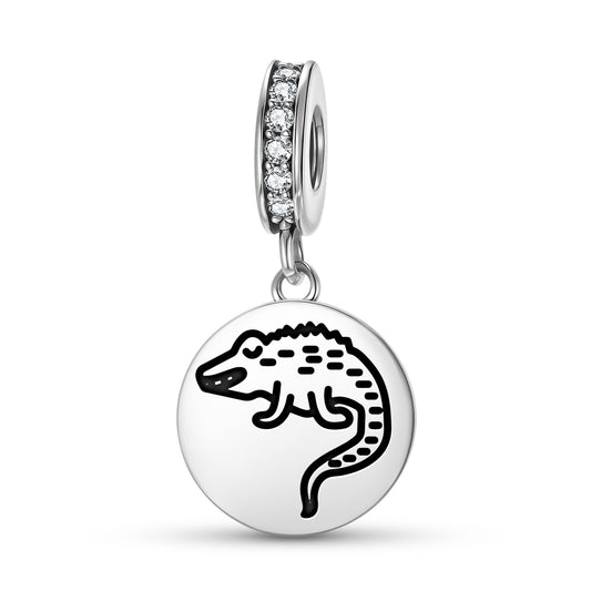 Crocodile Jainism Symbols Pendant Dangle Charm
