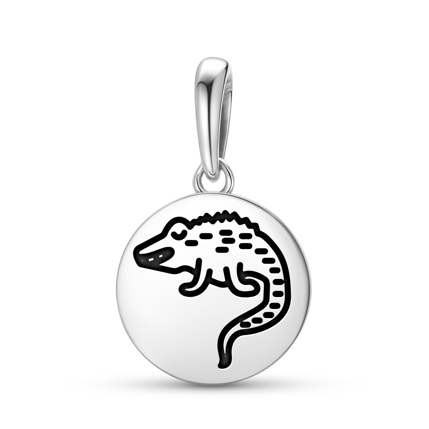 Crocodile Jainism Symbols Pendant Dangle Charm