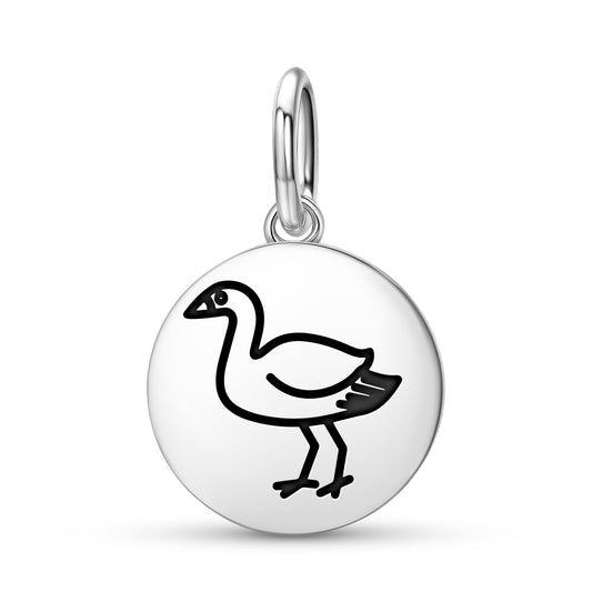 Heron Jainism Symbols Pendant Dangle Charm