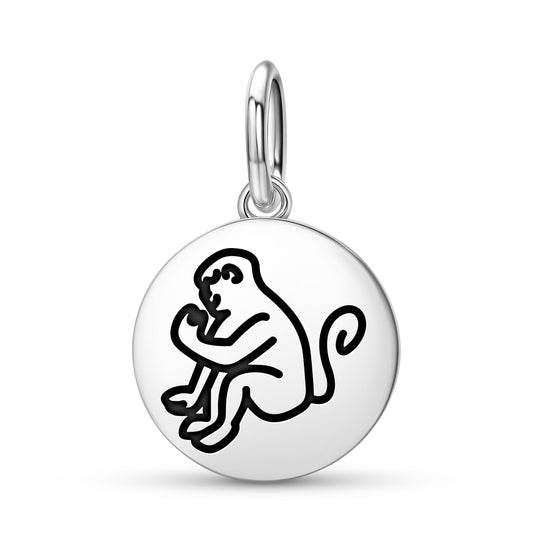 Monkey Ape Jainism Symbols Pendant Dangle Charm