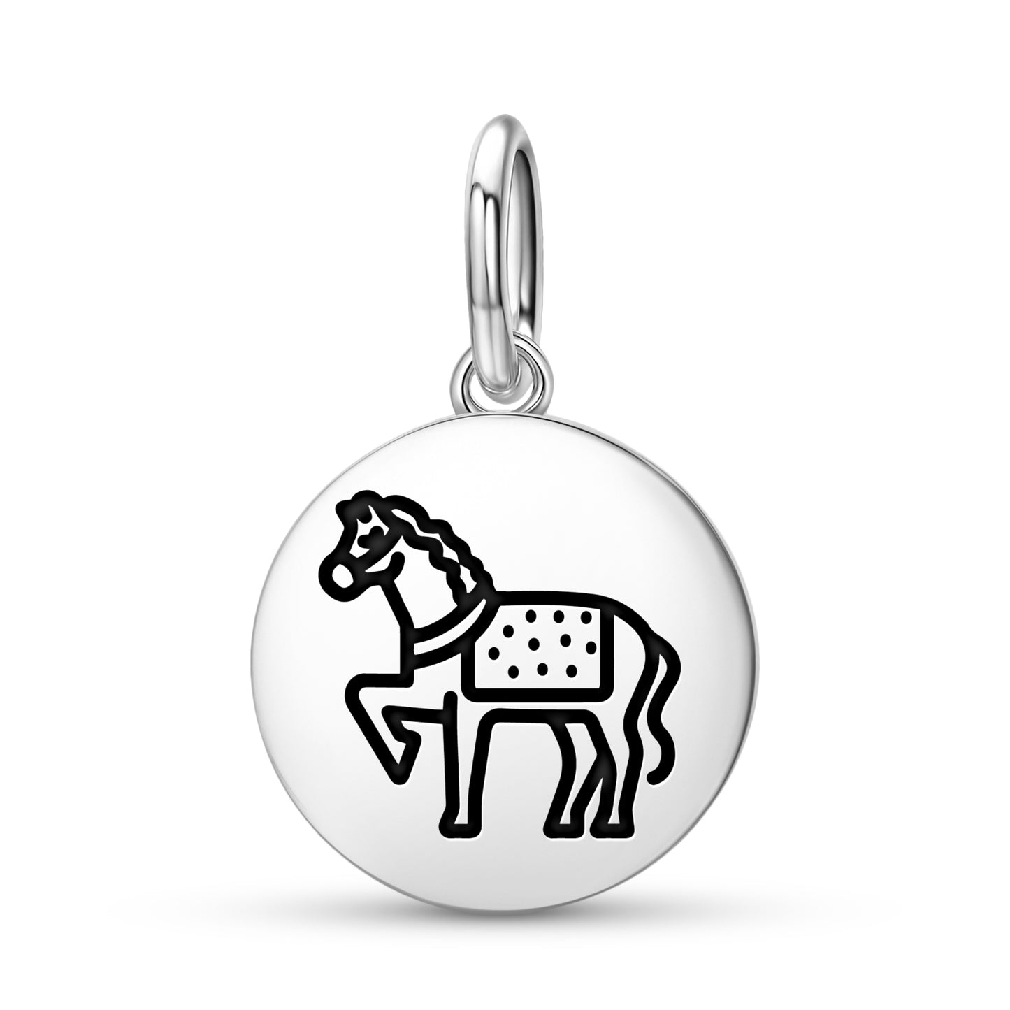 Horse Jainism Symbols Pendant Dangle Charm