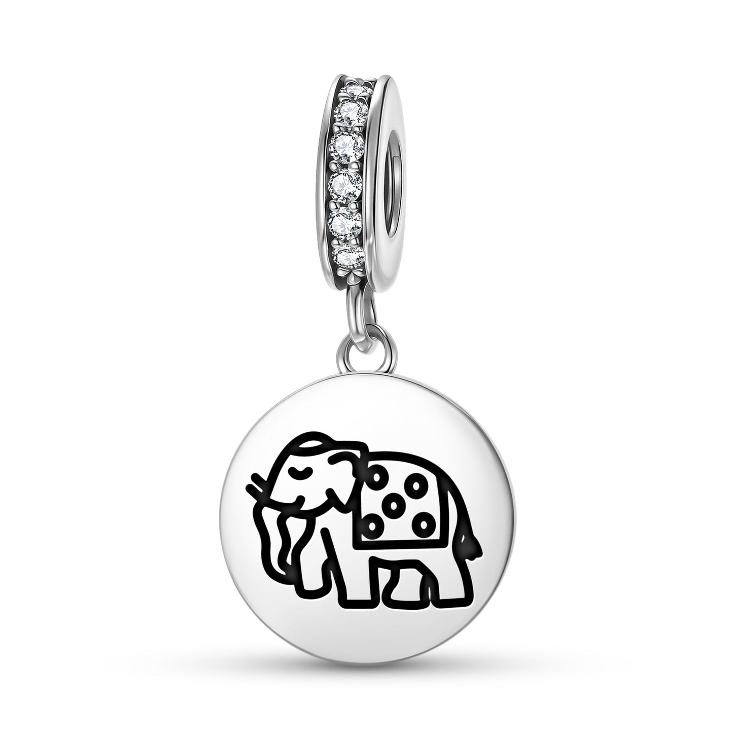 Elephant Jainism Symbols Pendant Dangle Charm