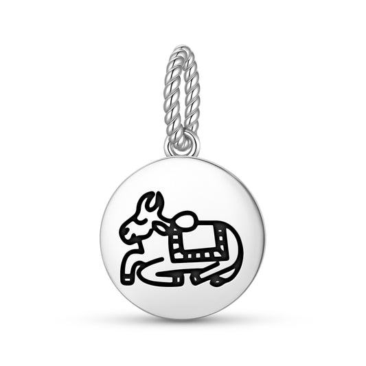 Bull Jainism Symbols Pendant Dangle Charm