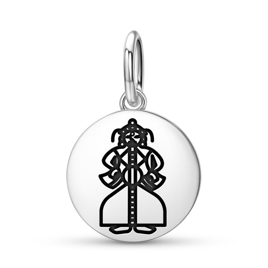 Loka Purusha Jainism Symbols Pendant Dangle Charm